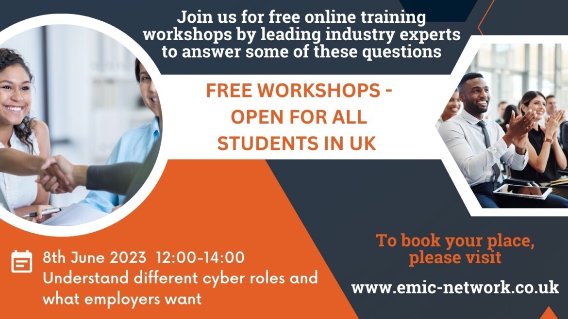 Free Virtual Student Workshops